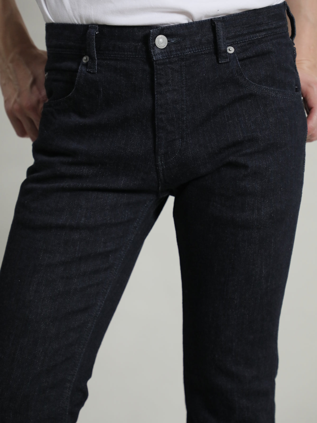 Zimbabwe Cotton Bell Bottom Jeans Black Color Denim/Unisex