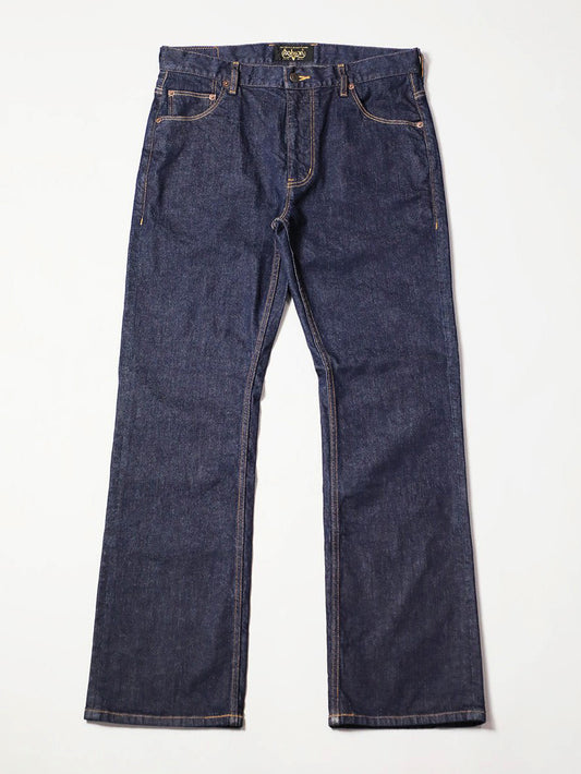 BOBSON | ボブソン | 岡山デニム | ストレッチジーンズ | ジーンズコーデ | メンズコーデ | シューカット | ワンウォッシュ