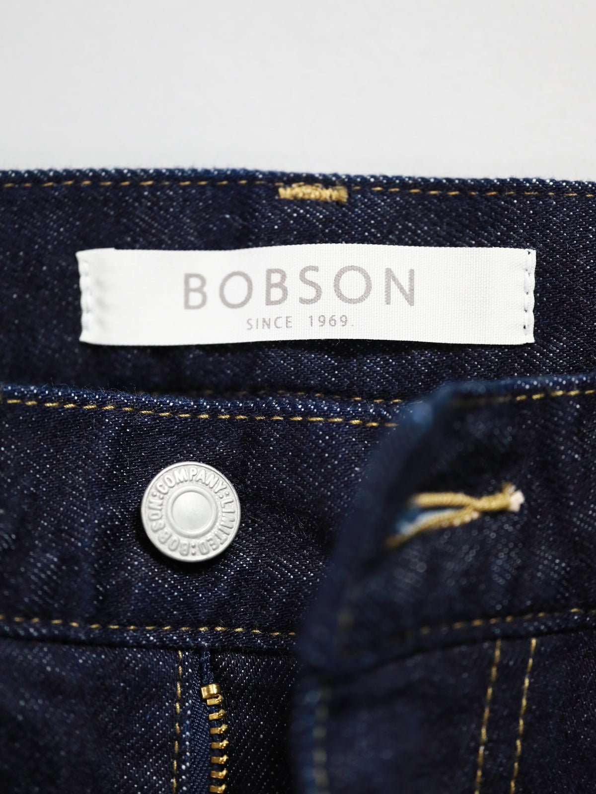 BOBSON | ボブソン | ワイドフィットテーパード | 岡山デニム | ワンウォッシュ