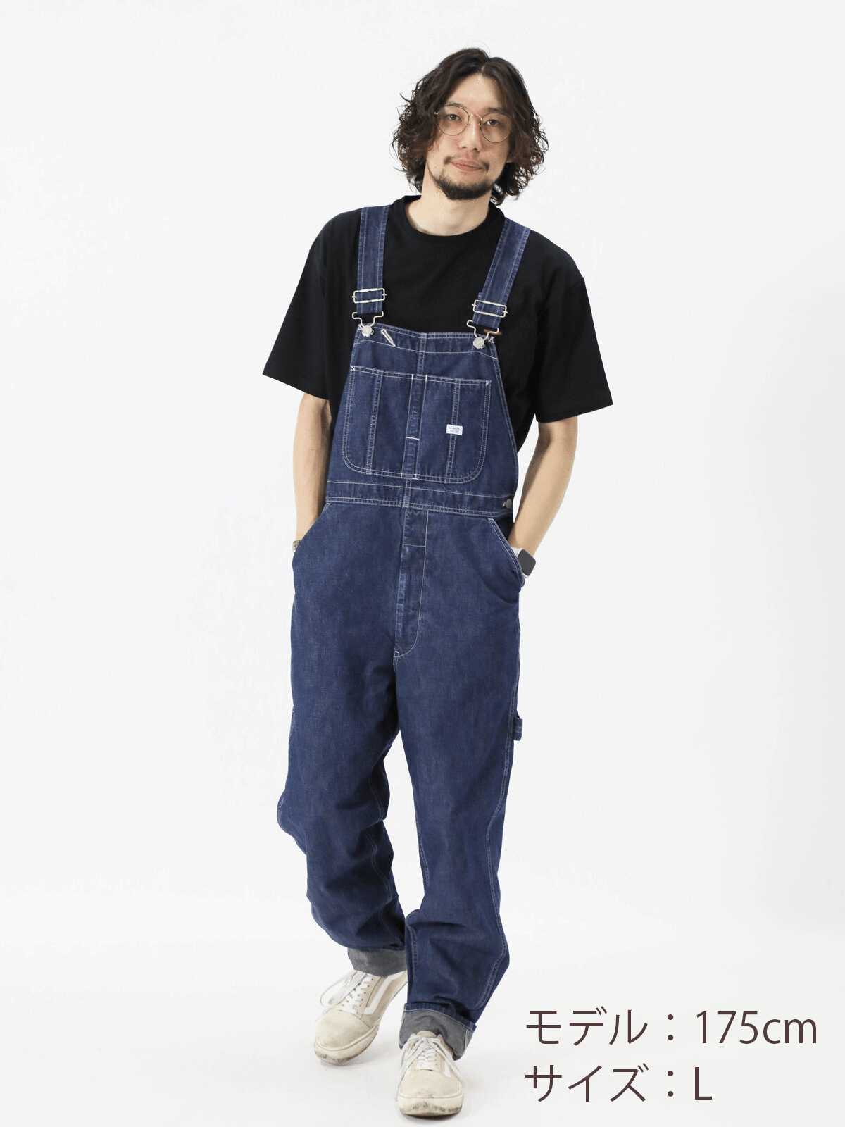 Denim Overalls Salopettes Indigo Color Unisex