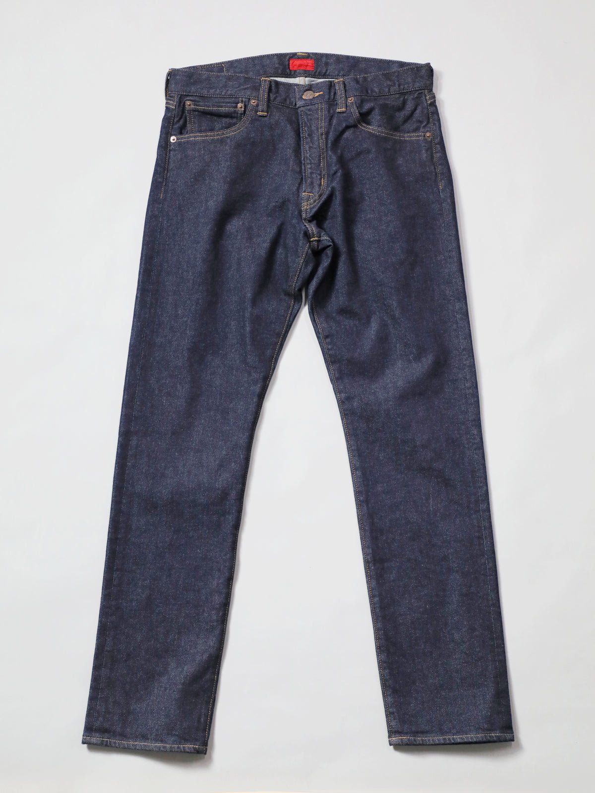 Premium Classic Straight Jeans One-washed/Men's