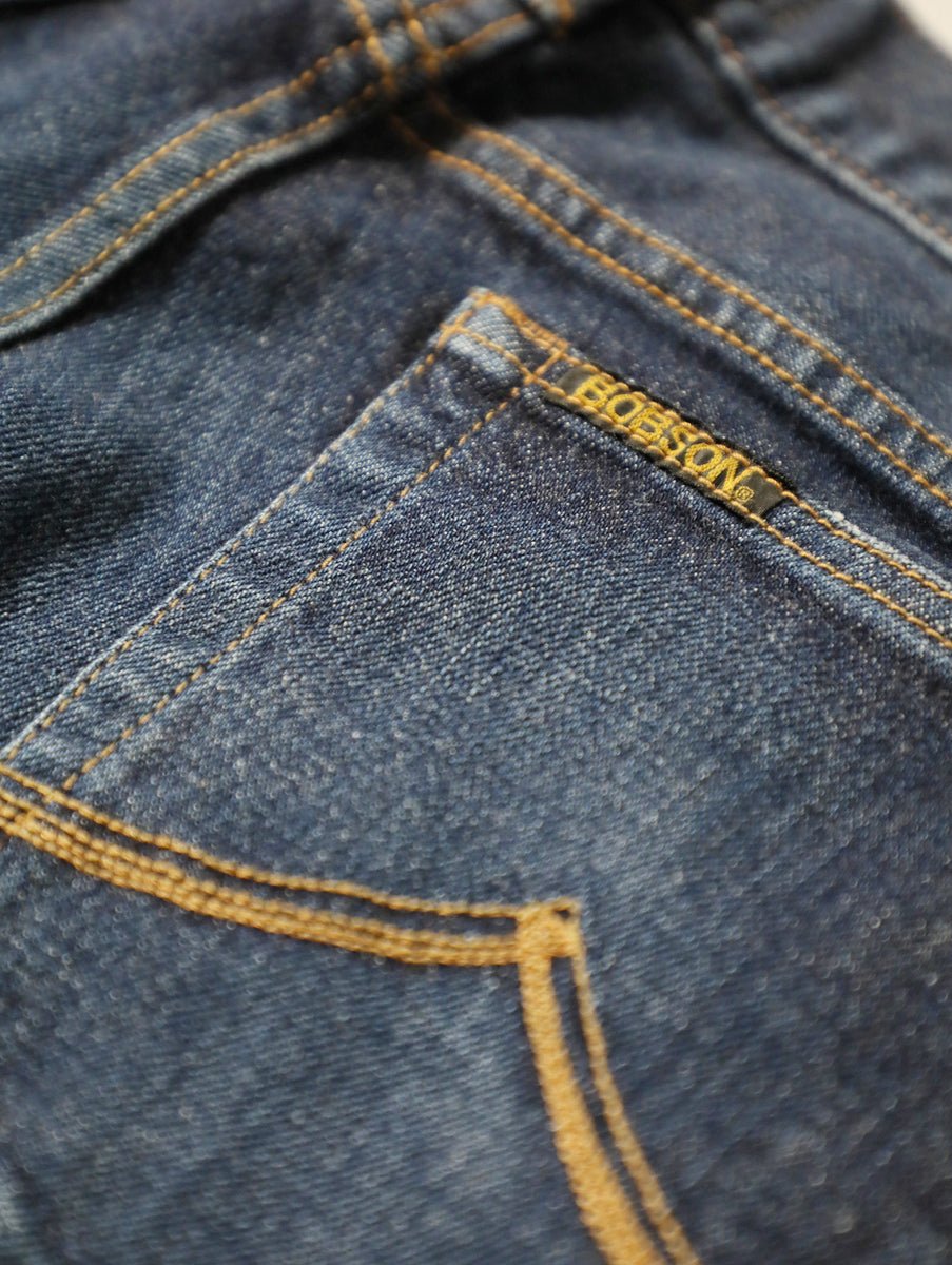 BOBSON | ボブソン | 岡山デニム | クラシックジーンズ | ユーズド加工 | 股上深め