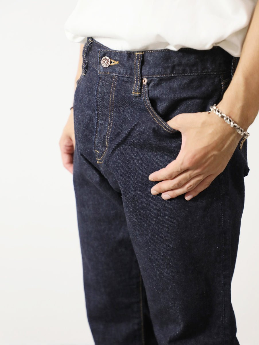 Premium Classic Straight Jeans One-washed/Men's