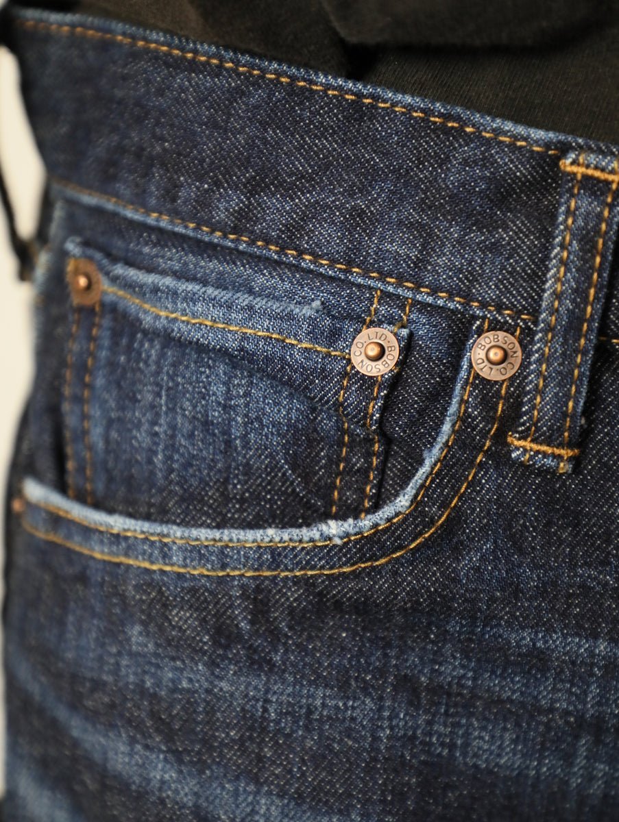 Premium Classic Straight Jeans Distressed Color/Men's