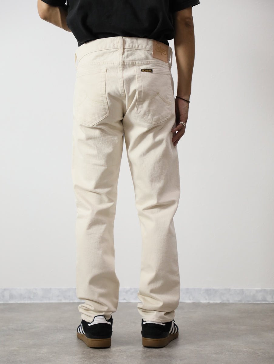 Premium Classic Jeans Straight ecru Color / Men's