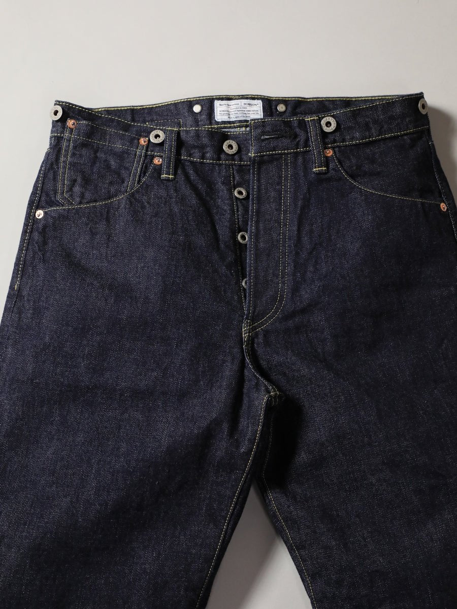 BOBSON | ボブソン | B1969XX | 岡山産セルビッチデニム | SELVEDGEDENIM | クラシック | japanjeans | インディゴ | ストレートジーンズ | ワンウォッシュ | シンチバック