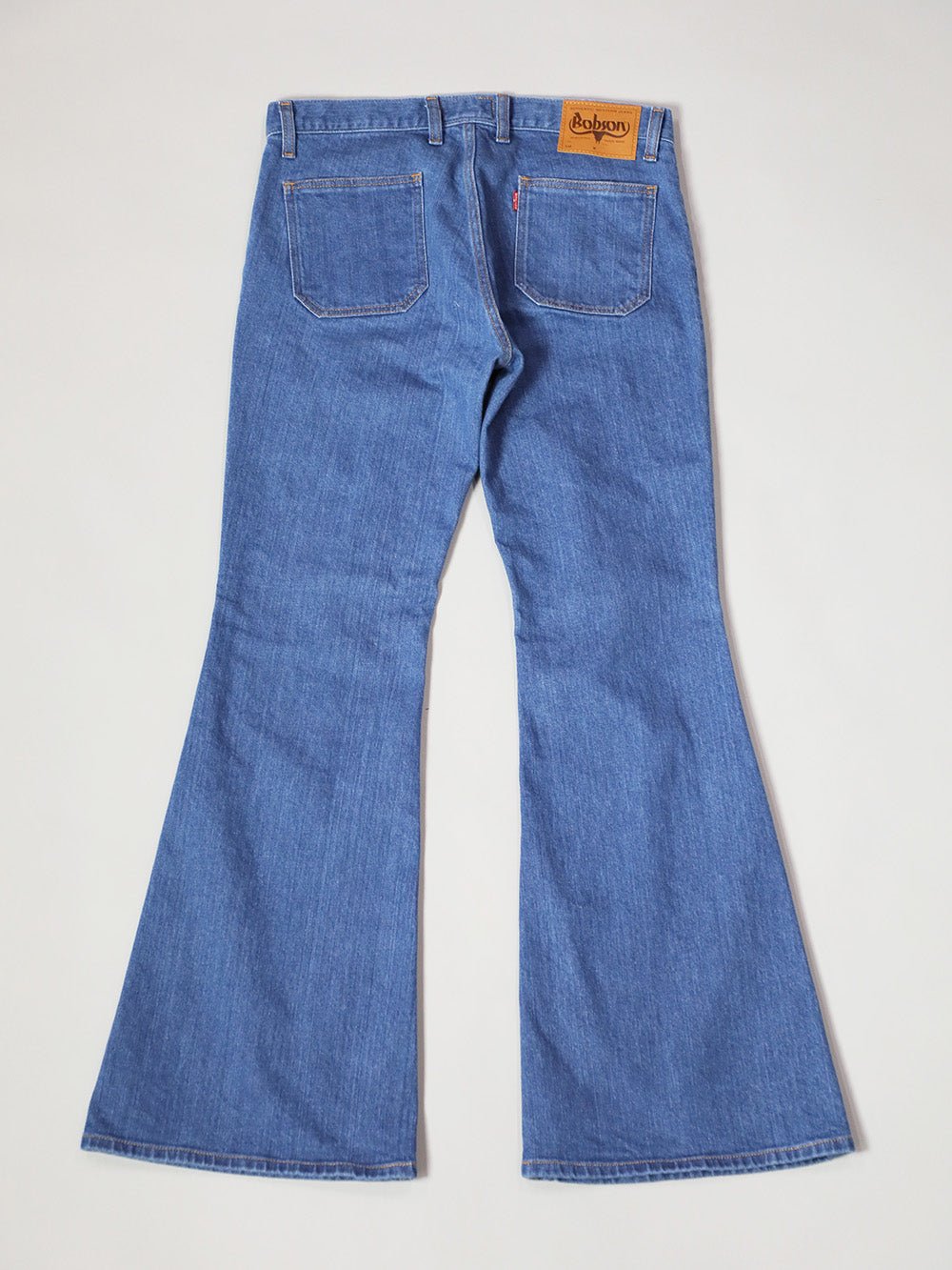 BOBSON | ボブソン | 岡山デニム | ベルボトム | パンタロン | 1980年代ファッション | 1970年代ファション | ブリーチカラー