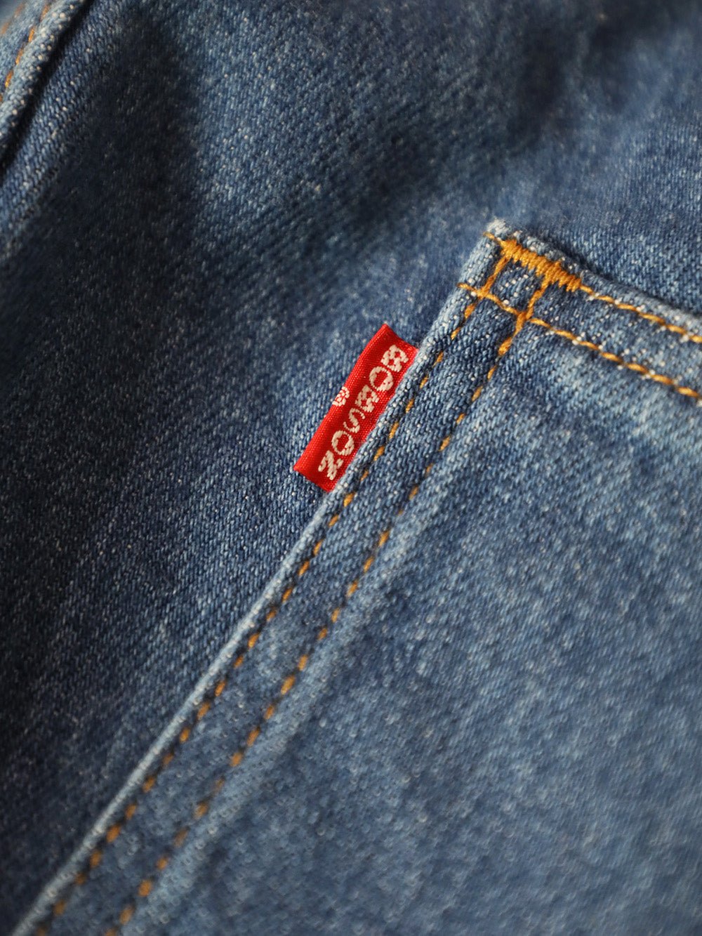 BOBSON | ボブソン | 岡山デニム | ベルボトム | パンタロン | 1980年代ファッション | 1970年代ファション | ブリーチカラー