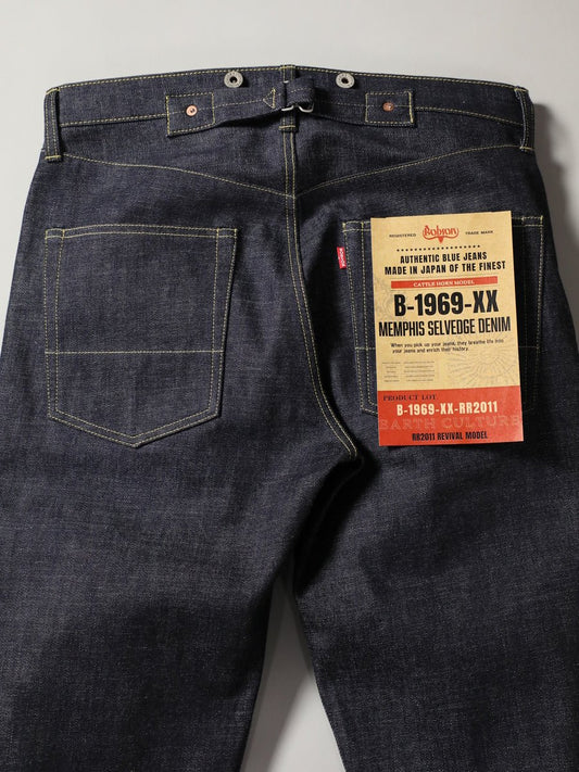【New Product】B-1969-XXシリーズ 岡山産セルビッチデニム シンチバックジーンズ