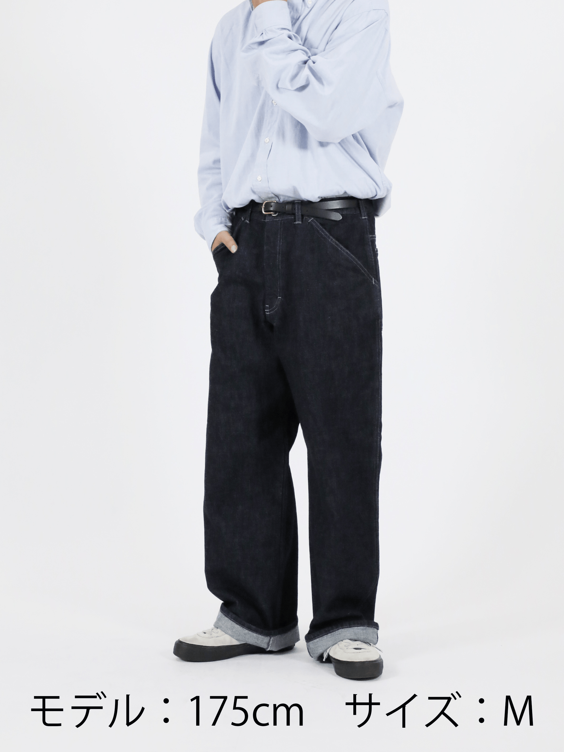 B-1969-XX-J-680 Selvedge Denim One-washed Straight jeans B-1969-XX-J-680 Selvedge Denim One-washed Straight jeans