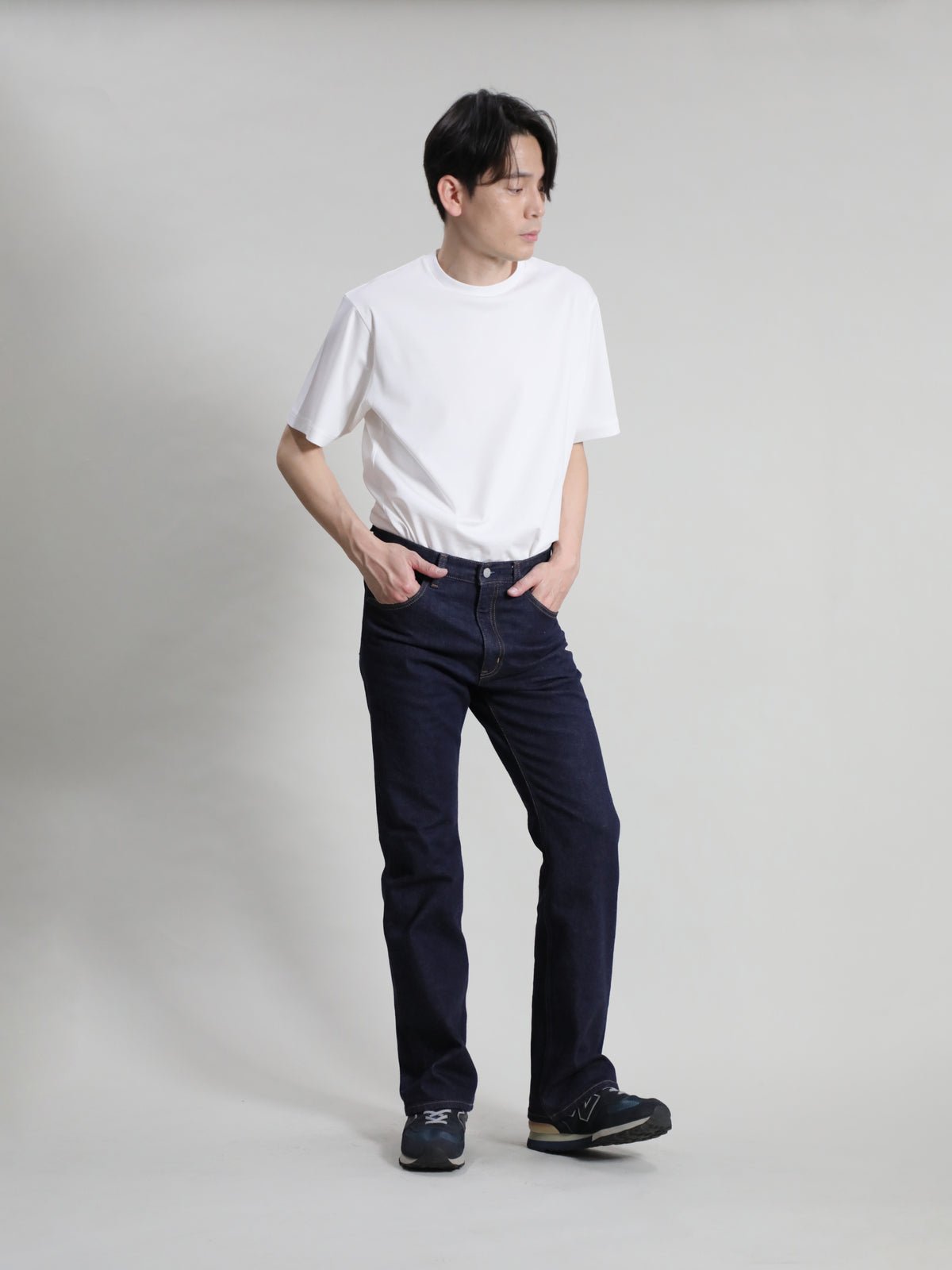 12.5oz Bell-bottom jeans, one-washed/unisex