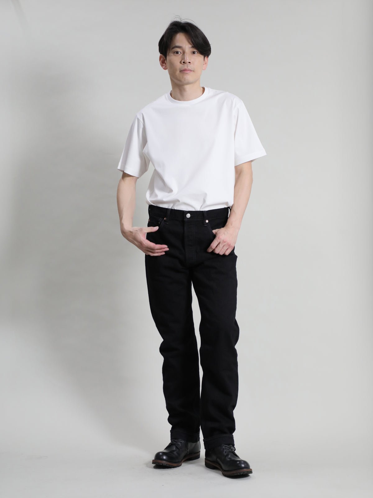 B-1969-XX-J-680 Selvedge Denim One-Washed Straight jeans