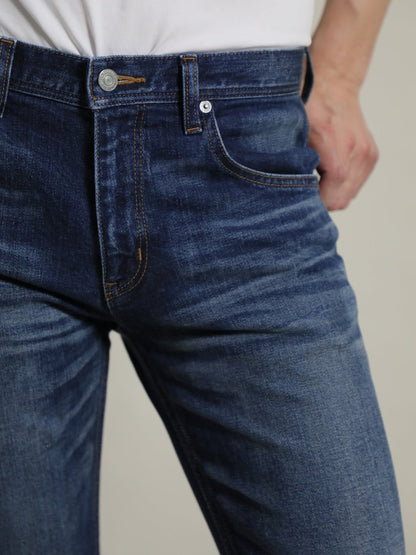 12.5oz Bell-bottom jeans, Distressed Color/unisex
