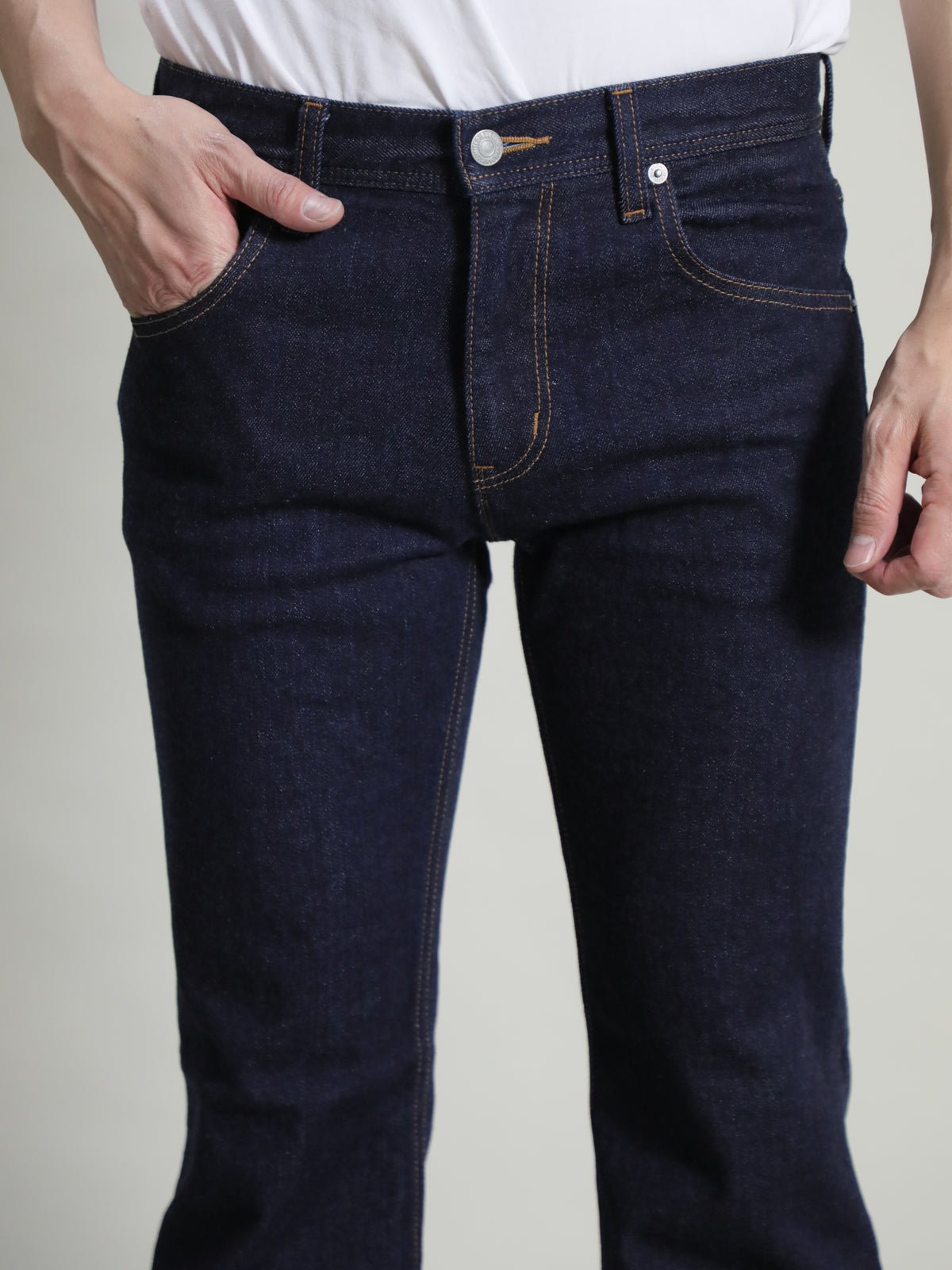 12.5oz Bell-bottom jeans, one-washed/unisex