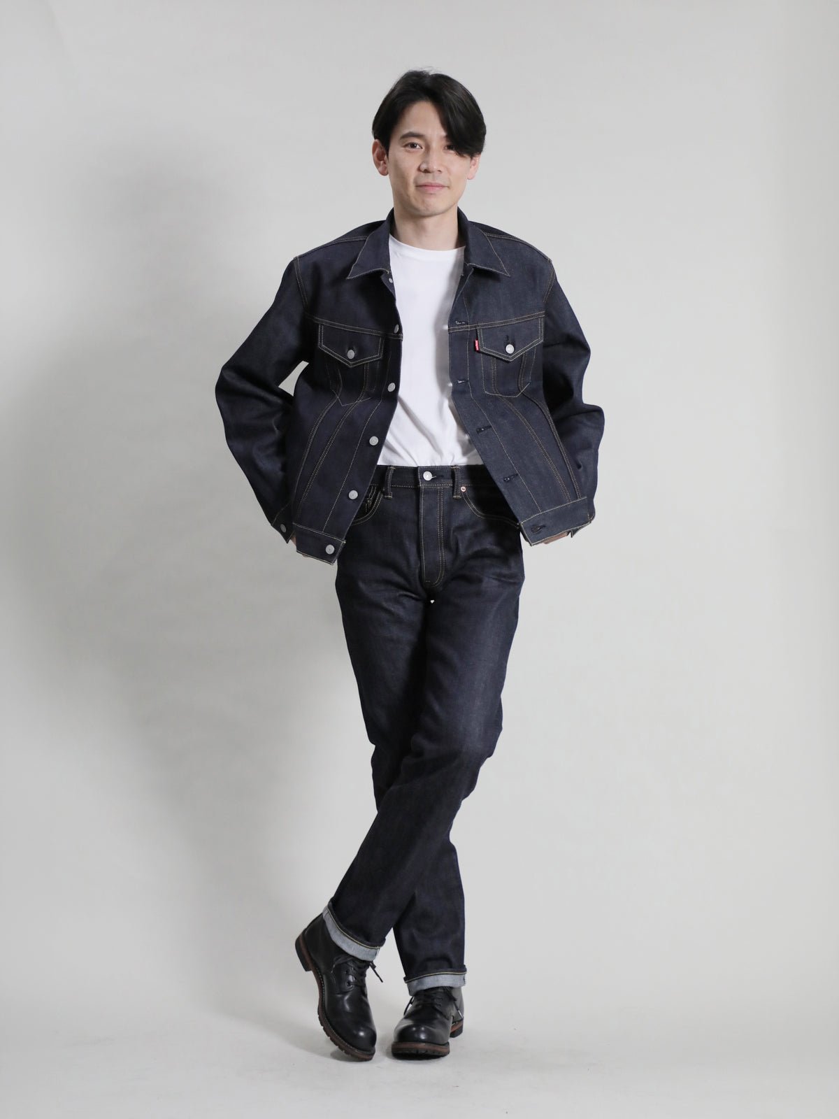 B-1969-XX-G Selvedge Denim Jeans Jacket Type 3