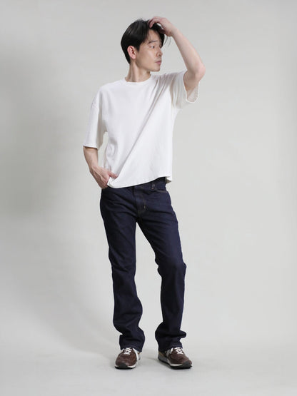 Shoe-cut jeans, one-washed color/unisex