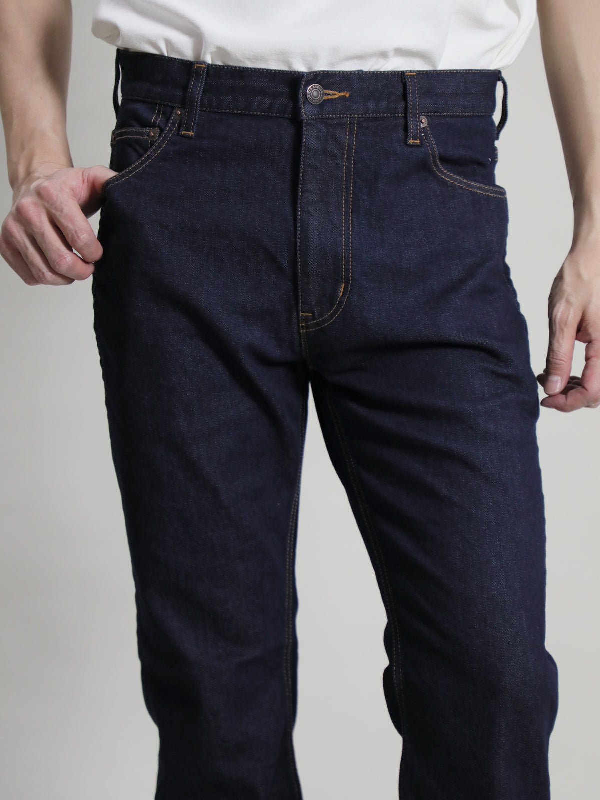 Shoe-cut jeans, one-washed color/unisex