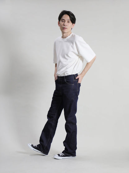 Shoe-cut jeans, one-washed color/unisex