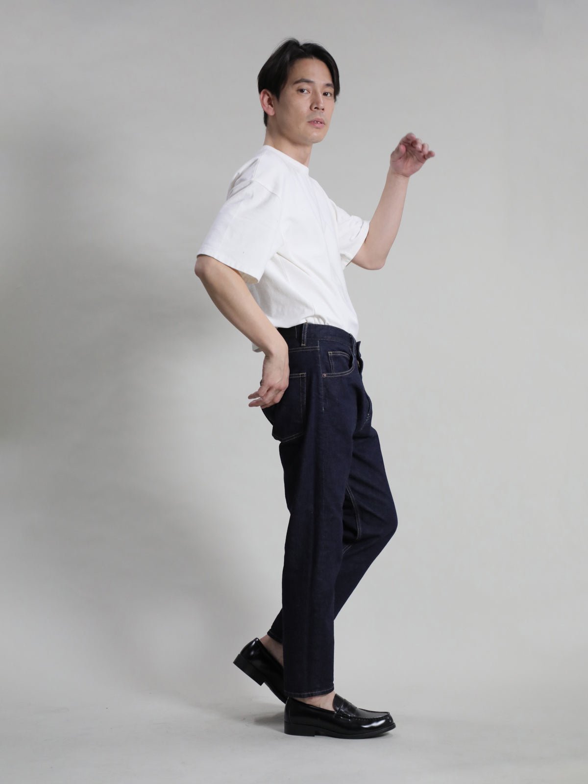 12.5oz Loose-fitting Tapered Jeans Type 622 Reproduction One Wash Color/Unisex
