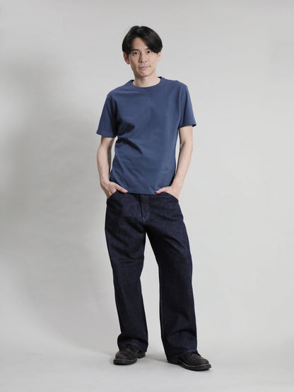 13.5oz Men's Crunch Denim Wide-Leg Jeans