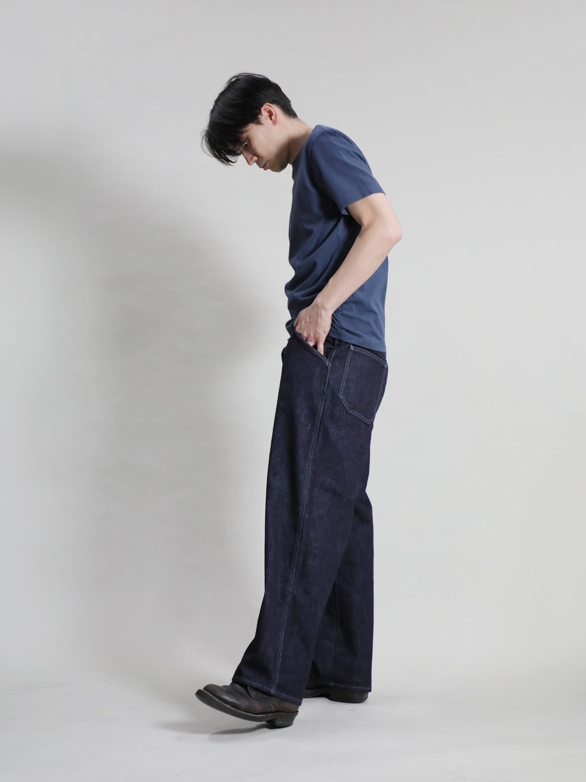 B-1969-XX-J-680 Selvedge Denim One-washed Straight jeans – BOBSON