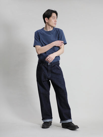 13.5oz Men's Crunch Denim Wide-Leg Jeans