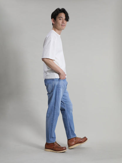 12.5oz Loose-fitting Tapered Jeans Type 622 Reproduction Bleached Color/Unisex