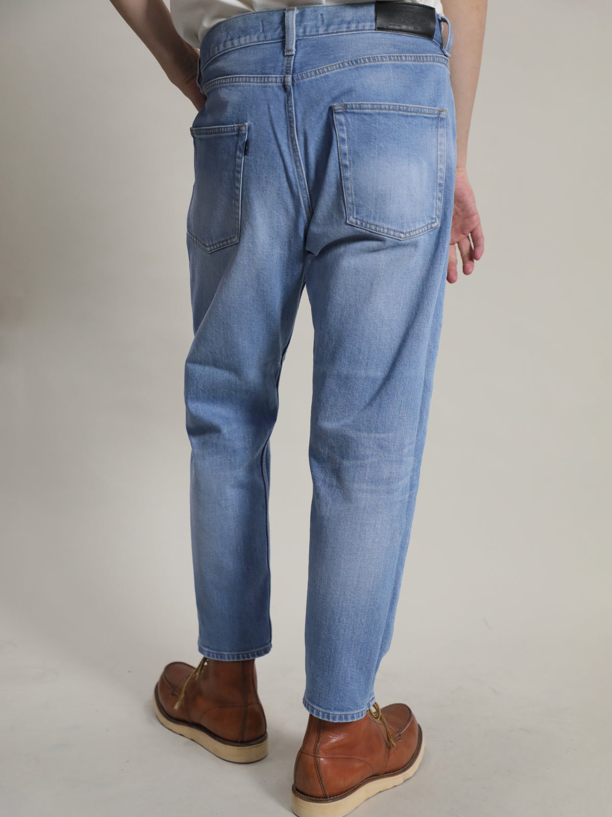 12.5oz Loose-fitting Tapered Jeans Type 622 Reproduction Bleached Color/Unisex