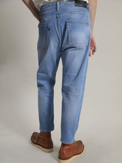 12.5oz Loose-fitting Tapered Jeans Type 622 Reproduction Bleached Color/Unisex