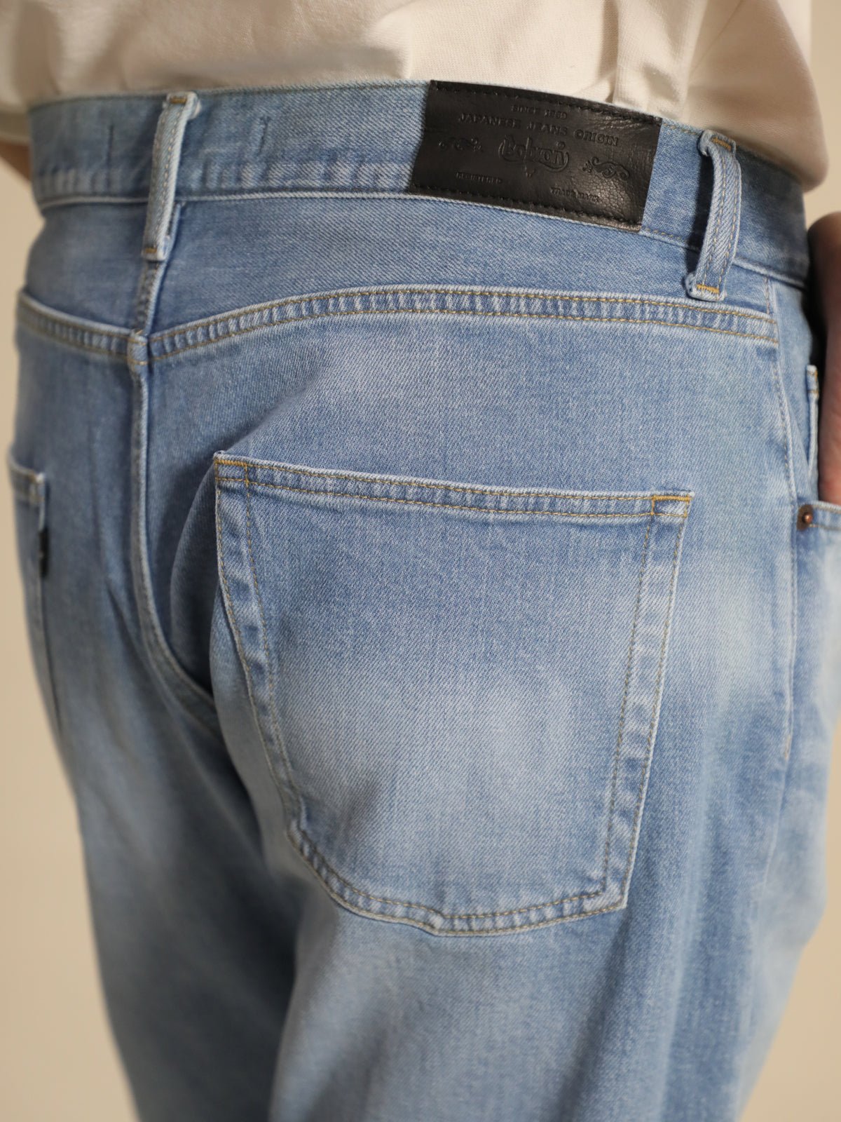 12.5oz Loose-fitting Tapered Jeans Type 622 Reproduction Bleached Color/Unisex