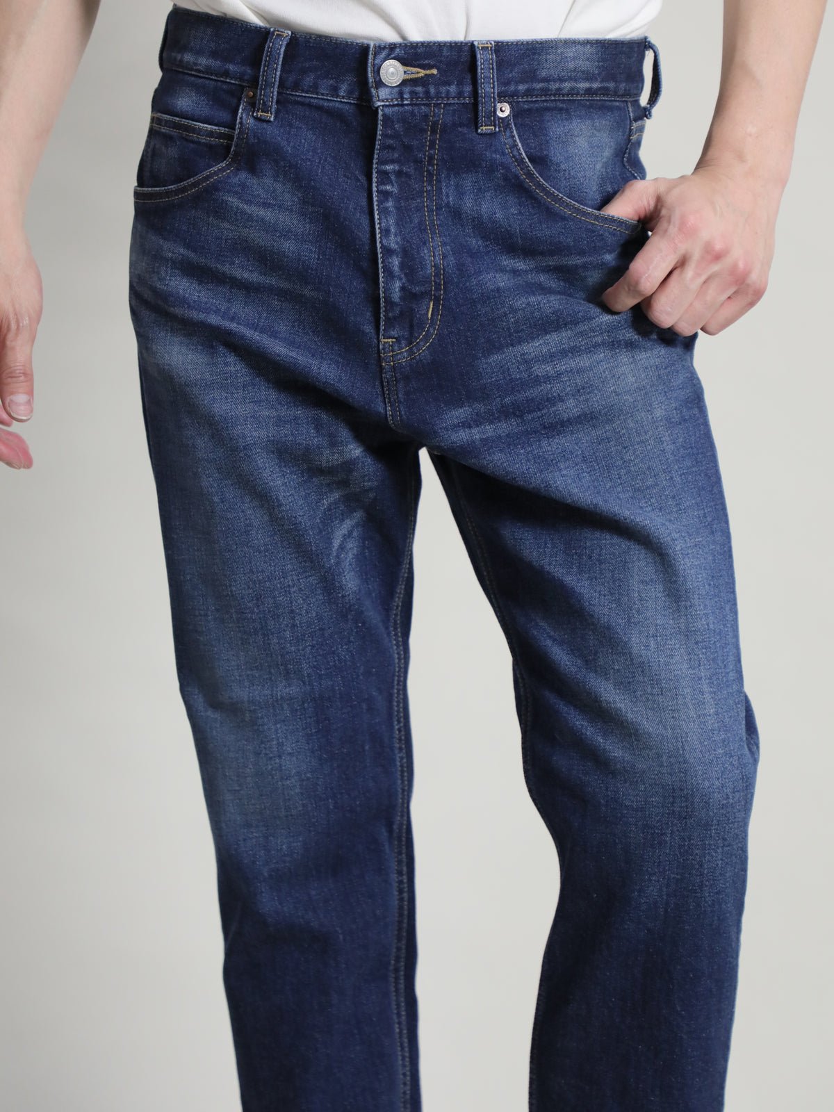 12.5oz Loose-fitting Tapered Jeans Type 622 Reproduction indigo color/Unisex