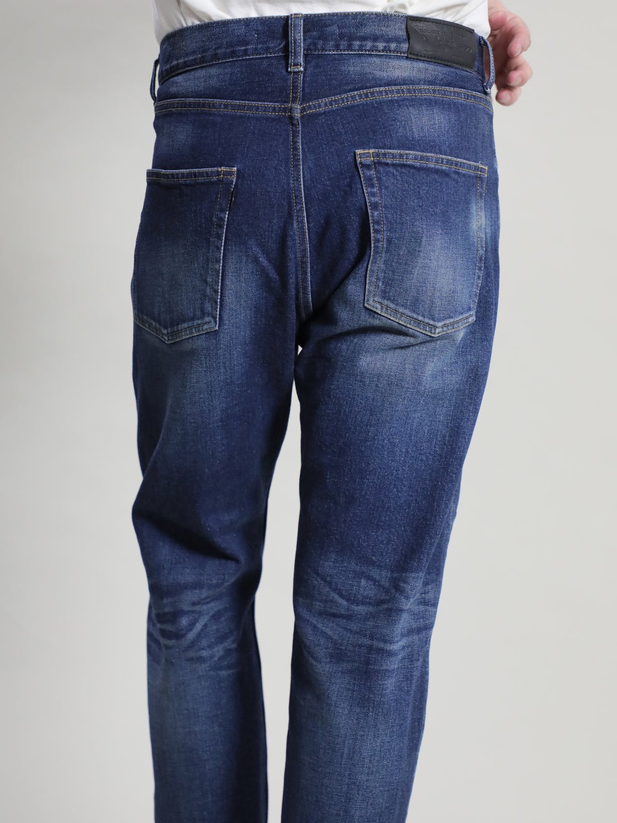 12.5oz Loose-fitting Tapered Jeans Type 622 Reproduction indigo color/Unisex