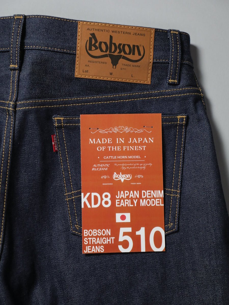 510 Reissue KD8 Denim Straight Jeans Straight Denim One Wash 14oz Denim