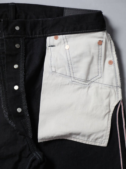 B-1969-XX-J-680 Selvedge Denim One-Washed Straight jeans