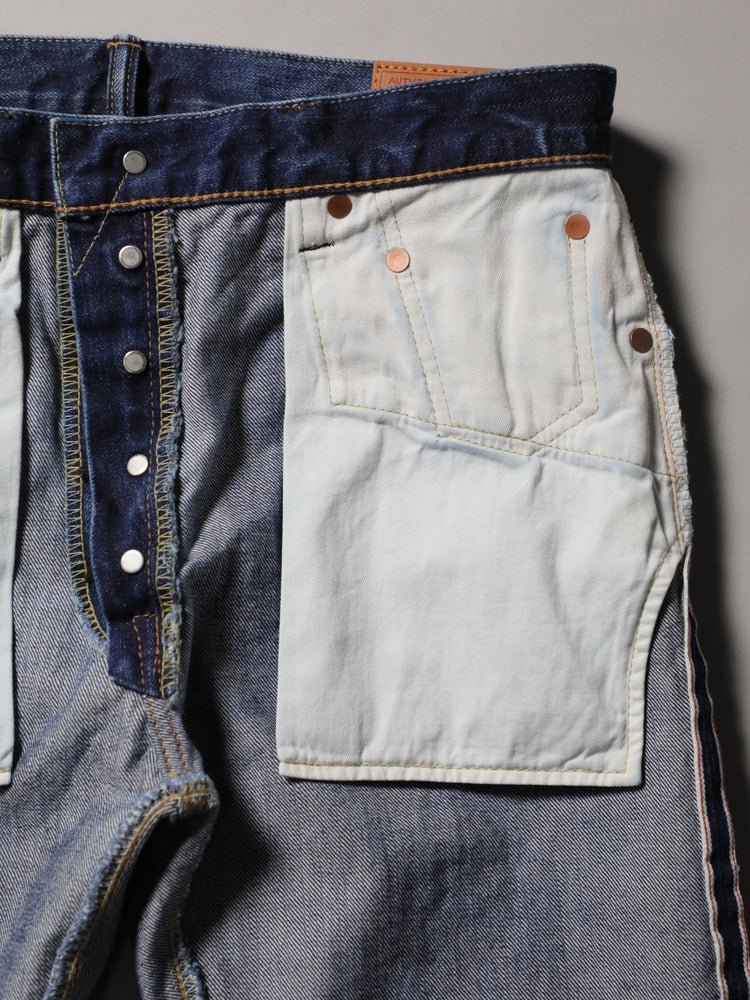 B-1969-XX-J-680 Selvedge Denim One-Washed Straight jeans