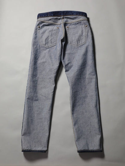 B-1969-XX-J-680 Selvedge Denim One-Washed Straight jeans