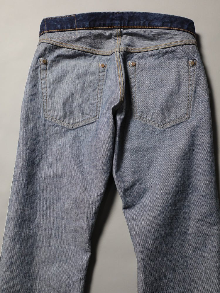 B-1969-XX-J-680 Selvedge Denim One-Washed Straight jeans