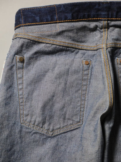 B-1969-XX-J-680 Selvedge Denim One-Washed Straight jeans