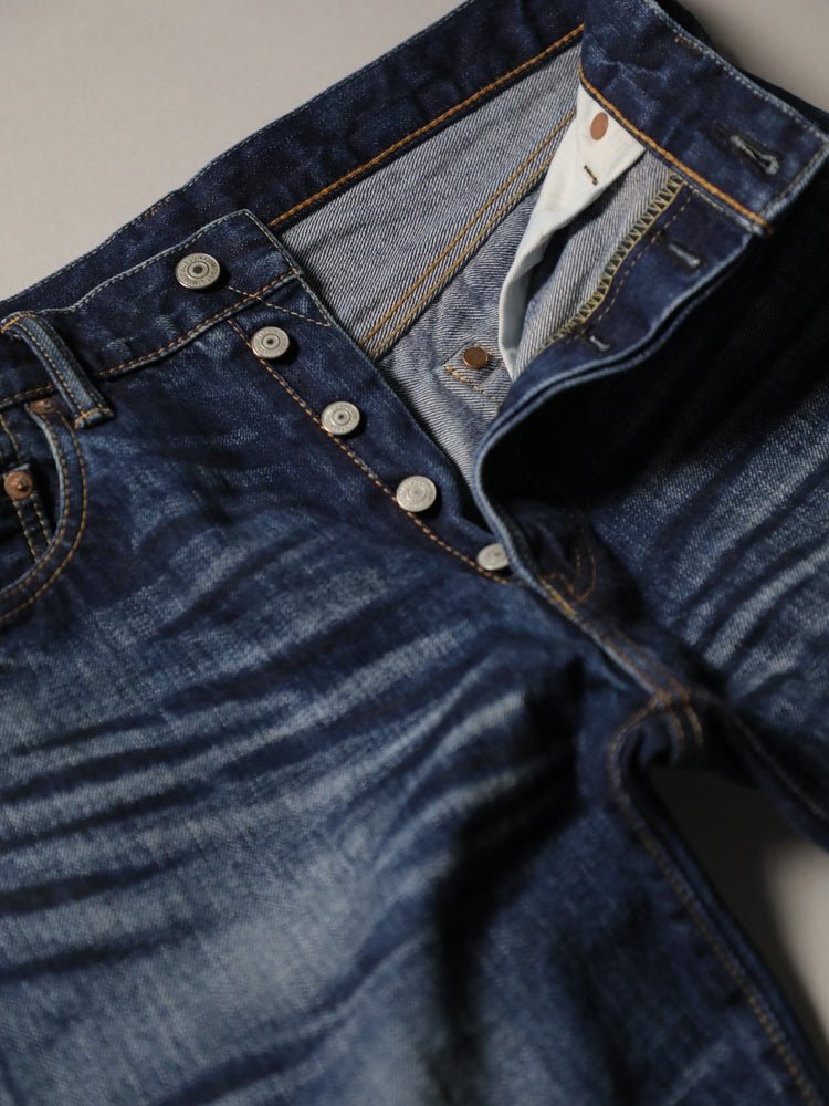 B-1969-XX-J-680 Selvedge Denim One-Washed Straight jeans