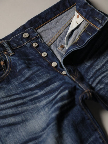 B-1969-XX-J-680 Selvedge Denim One-Washed Straight jeans