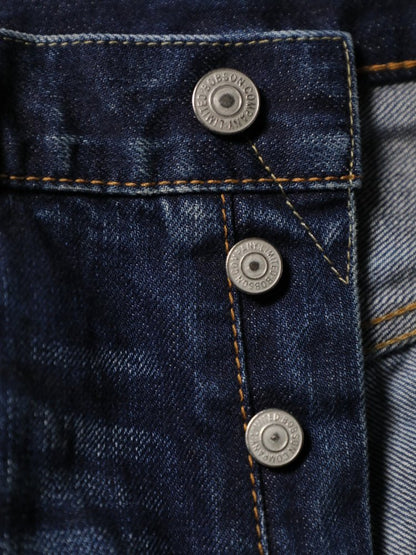 B-1969-XX-J-680 Selvedge Denim One-Washed Straight jeans