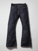 B-1969-XX-F-680 One-Wash Flare Jeans made with Selvedge Denim from Okayama