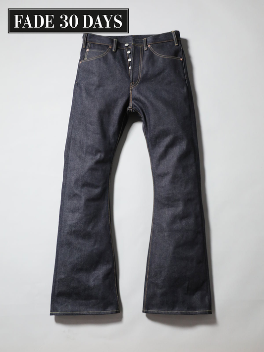 FADE 30 DAYS Selvedge Bell-Bottom Jeans