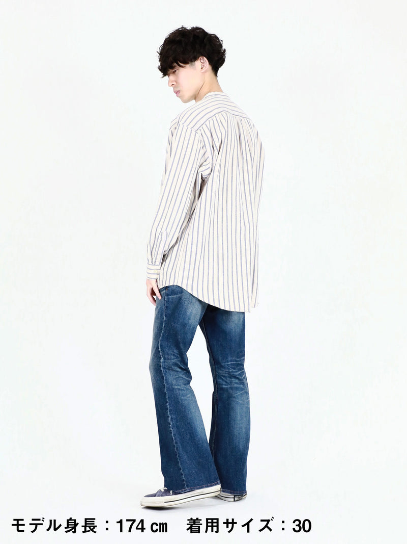 BOBSON | ボブソン | 岡山デニム | ストレッチジーンズ | ジーンズコーデ | カラーバリエーション | ベーシック | リベット | 高品質 | ブーツカット | ユニセックス | メンズベルボトム | パンタロン | 1980年代ファッション | 1970年代ファッション | オシャレ上級者 | 足長効果 | ベルボトムジーンズ | ユーズドカラー | ビンテージ加工 | ヴィンテージ加工 | フレア | パンツ | バギー