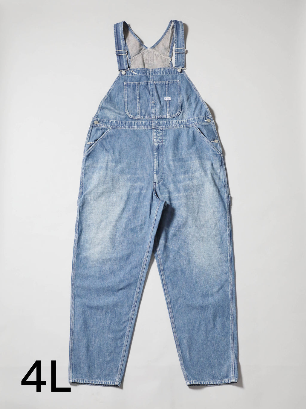 Denim Overalls Salopettes Bleached Color Unisex – BOBSON JEANS