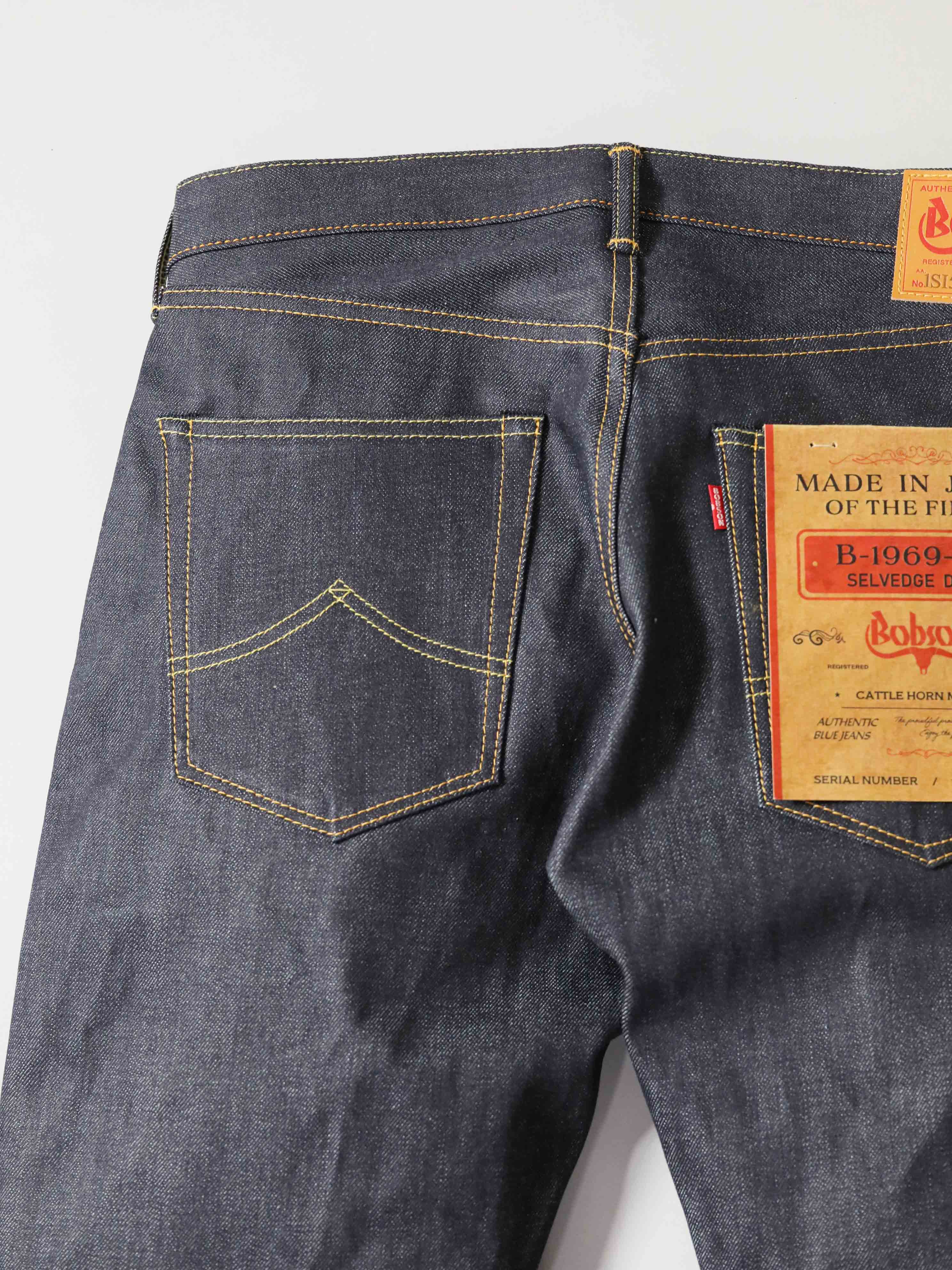 B-1969-XX-J Selvedge Denim Straight Jeans