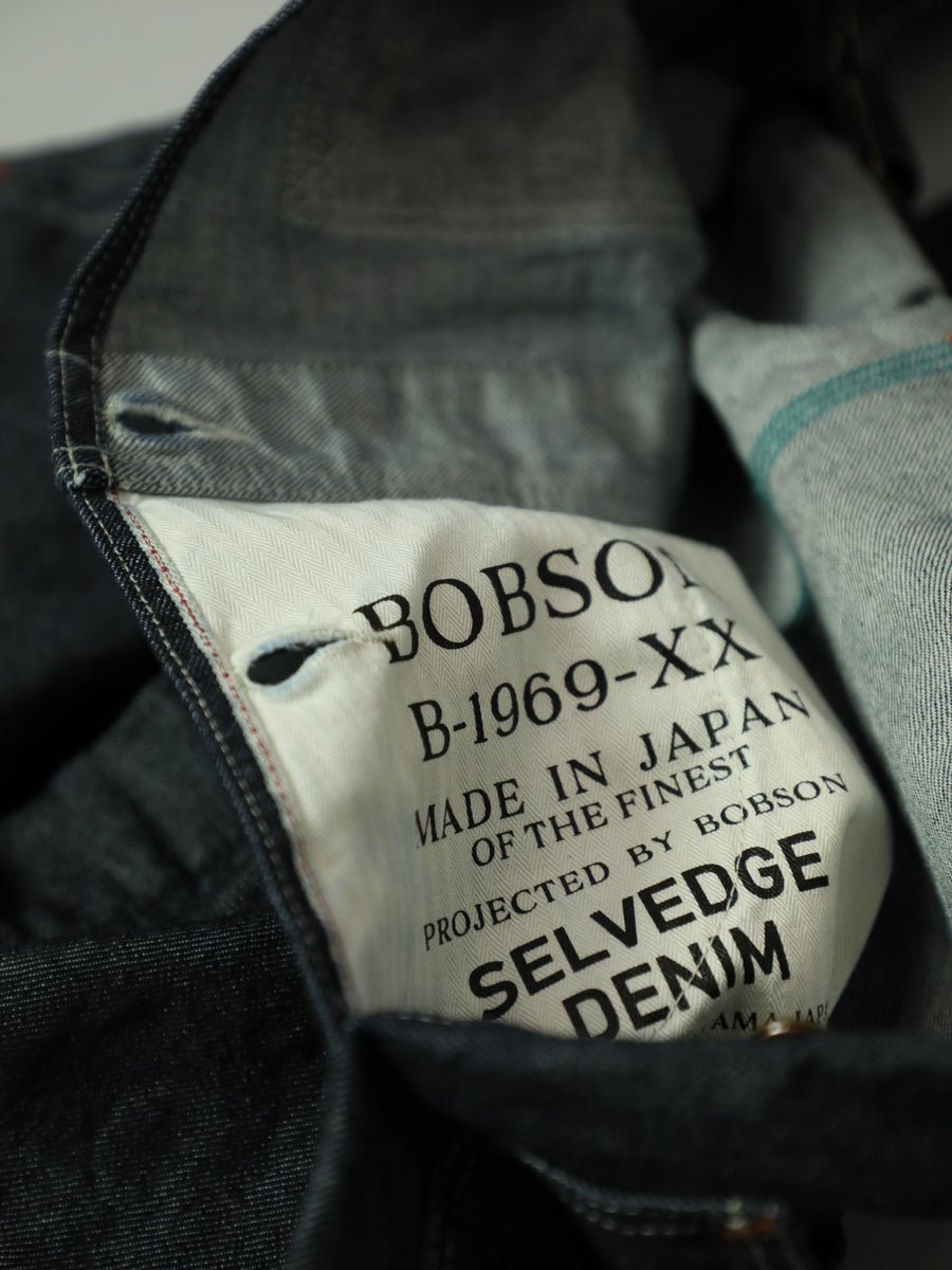 B-1969-XX-O 岡山産セルビッチデニム オーバーオール ワンウォッシュ SELVEDGE DENIM OVERALLS