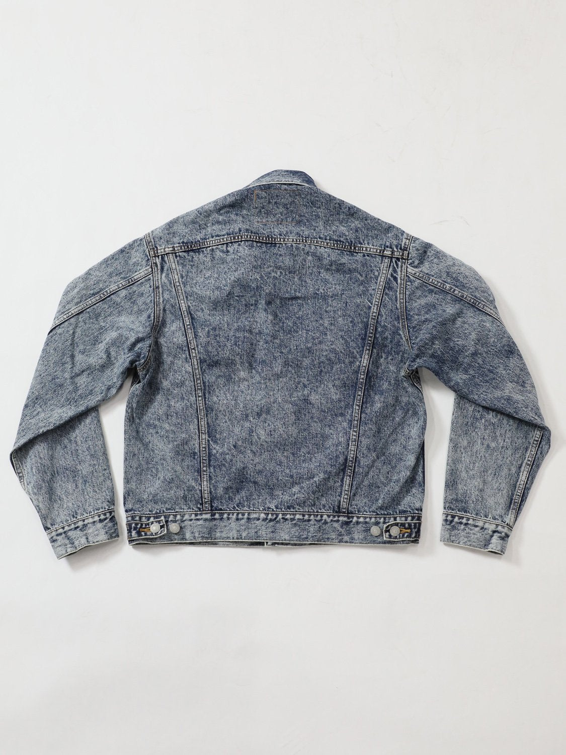 Premium Denim Jacket Acid-washed Unisex