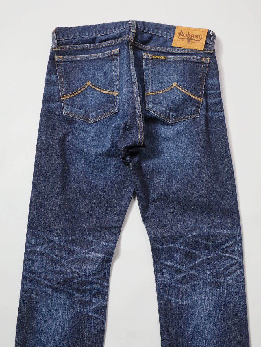 Premium Classic Straight Jeans Distressed Color/Men's