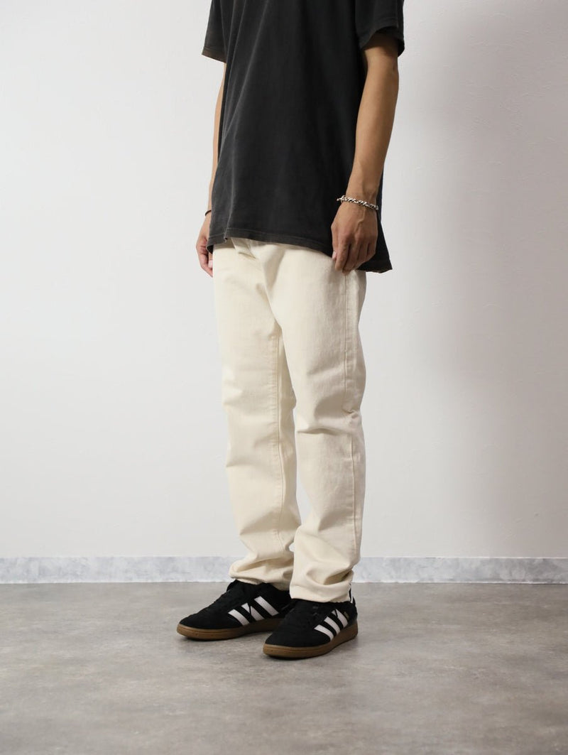Premium Classic Jeans Straight ecru Color / Men's